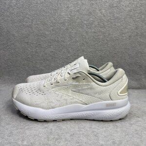 Brooks Shoes Womens Size 10.5 Ghost 16 White Low Top Running Sneaker 1204071B151